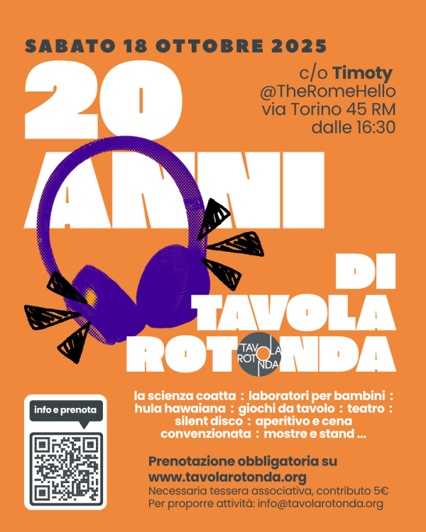 Tavola Rotonda compie 20 anni