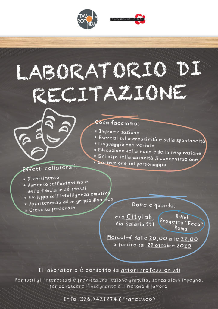 Laboratorio di recitazione 2020