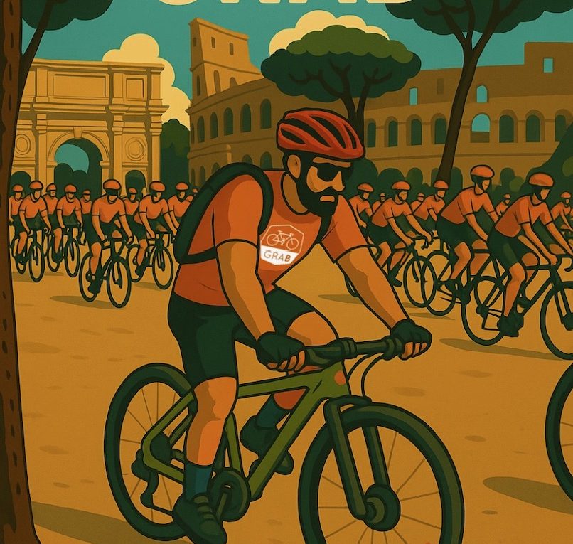 Andiamo a pedalare sul GRAB