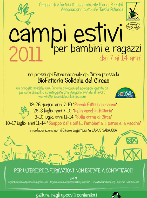 Campi estivi 2011