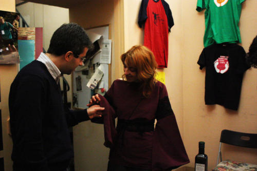 2009 mercatino di Natale a via Nizza